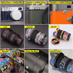 Hinefilm Skin for BG-R20 Camera Battery Grip Sticker For Canon R5II R5M2 R5 R6 R6M2 Camera Battery Skin BG R20 Protector BGR20