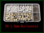1Box SH 1.0/JST 1.25mm/ZH 1.5mm/PH 2.0mm/SM/SYP/XH 2.54mm/VH 3.96mm Pitch Male Female Housing Terminal Pin Header Wire Connector