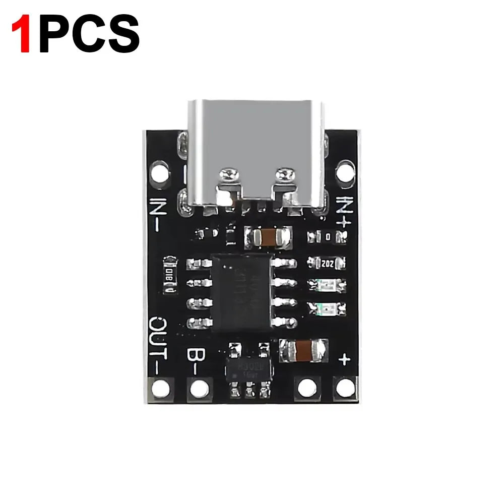1-20Pcs TP4056 3.7V Lithium Battery Charging Discharging Board With Protection Type-C USB Type C Li-ion Battery Charging Board