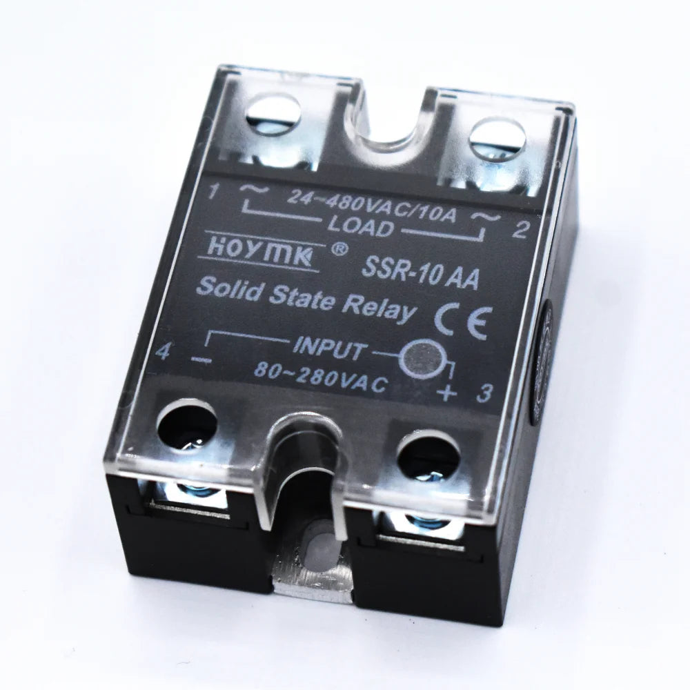 AC Control AC SSR 110V 220V Input 24V-480V Load 10AA 25AA 40AA High Current Solid State Relay 220v AC
