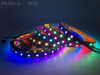 DC5V SK6812 RGBW(Similar WS2812B) 4 In 1 Led Strip 30/60/144 Leds/m Individual Addressable Led Light Black /White PCB IP30/65/67