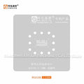 AMAOE EMMC2 EMMC3 U-UFS1 0.15MM Precision square hole BGA stencil for EMMC EMCP UFS LPDDR NAND PCIE BGA153/162/169/186/221/254