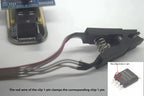 1PCS  CH341A CH341B 24 25 Series EEPROM Flash BIOS USB Programmer Module SOIC8 SOP8 Test Clip For EEPROM 93CXX / 25CXX / 24CXX