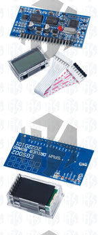 5V DC-AC Pure Sine Wave Inverter SPWM Driver Board EGS002 12Mhz Crystal Oscillator EG8010 + IR2113 Driving Module LCD