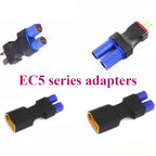 EC5 Male Female to XT60 XT90 Deans T Plug Male Female No Wire Connector Plug Adapter for RC FPV Vehicle Lipo Battery Esc