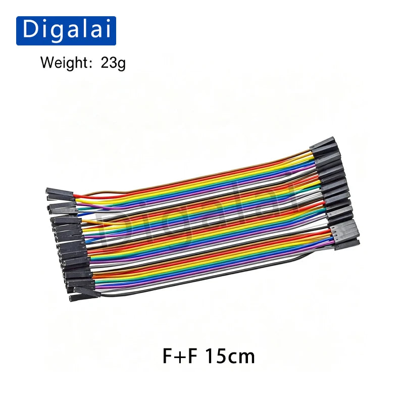Dupont Wire Jumper Cable M+M F+F M+F 10CM 15CM 20CM 30CM 40CM Breadboard Connecting Wire For Arduino DIY Project