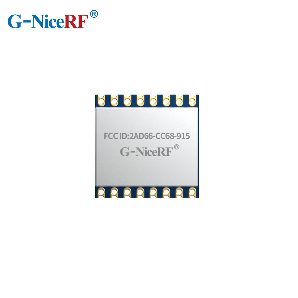 G-NiceRF | 2 PCS LoRa-CC68-TCXO FCC /CE Certified LLCC68 LoRa Wireless Transceiver Module With TCXO For Stable Communication