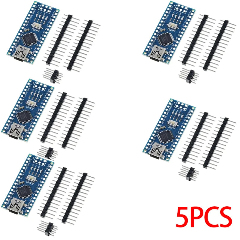 Mini / Type-C / Micro USB Nano 3.0 with The Bootloader Compatible Nano Controller for Arduino CH340 USB Driver 16Mhz ATMEGA328P