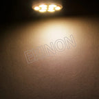 50pcs AC DC 6.3V 6V BA9S T4W Non Polar No Ghosting Pinball Game Machine LED Light Bulb Anti Flickering 8SMD 1206 White Green Red