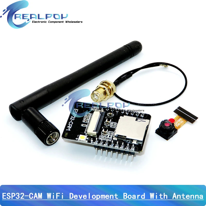 ESP32-CAM WiFi Module 2.4G Antenna ESP32 Serial to WiFi ESP32 CAM Development Board 5V Bluetooth with OV3660 / OV2640 Camera DIY