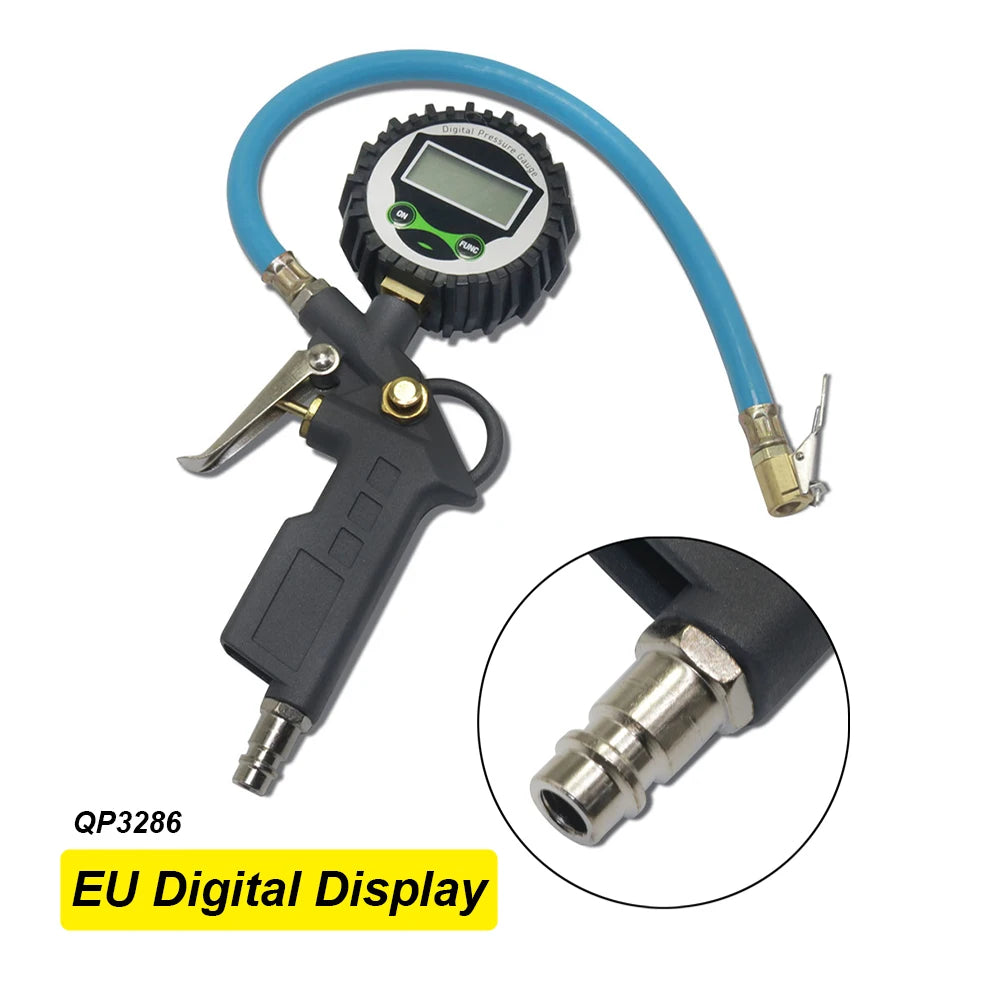 Automobile Tire Pressure Gun Barometer American Style European Style Japanese Style Handheld Tire Pressure Gauge