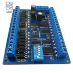 DC 12V 24V 16 Input 16 Output RS485 Remote Control Switch PLC IO expansion Board 03 06 16 Modbus RTU Module