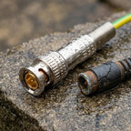 30/5PCS BNC Solderless Connector Q9 HD Video Oscilloscope BNC Male Plug Female Welding Free 75-5 Ohm Monitoring Weldings Cable