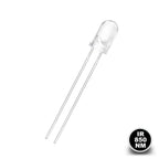 100Pcs 3mm 5mm IR LED Diode Transimitter Receiver 850nm 940nm Infrared Photodiode Phototransistor Emitter Lights Emitting Bulb