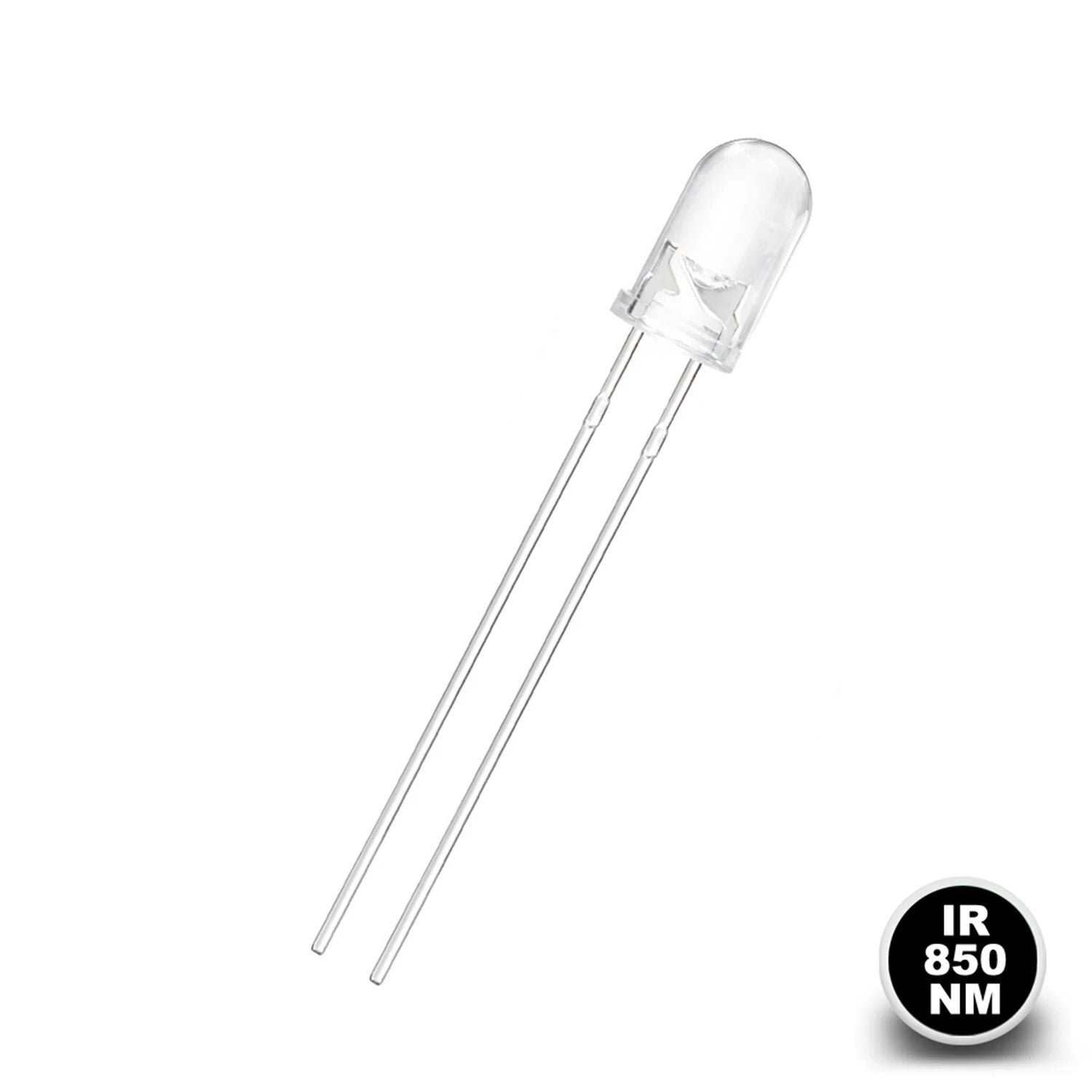 100Pcs 3mm 5mm IR LED Diode Transimitter Receiver 850nm 940nm Infrared Photodiode Phototransistor Emitter Lights Emitting Bulb