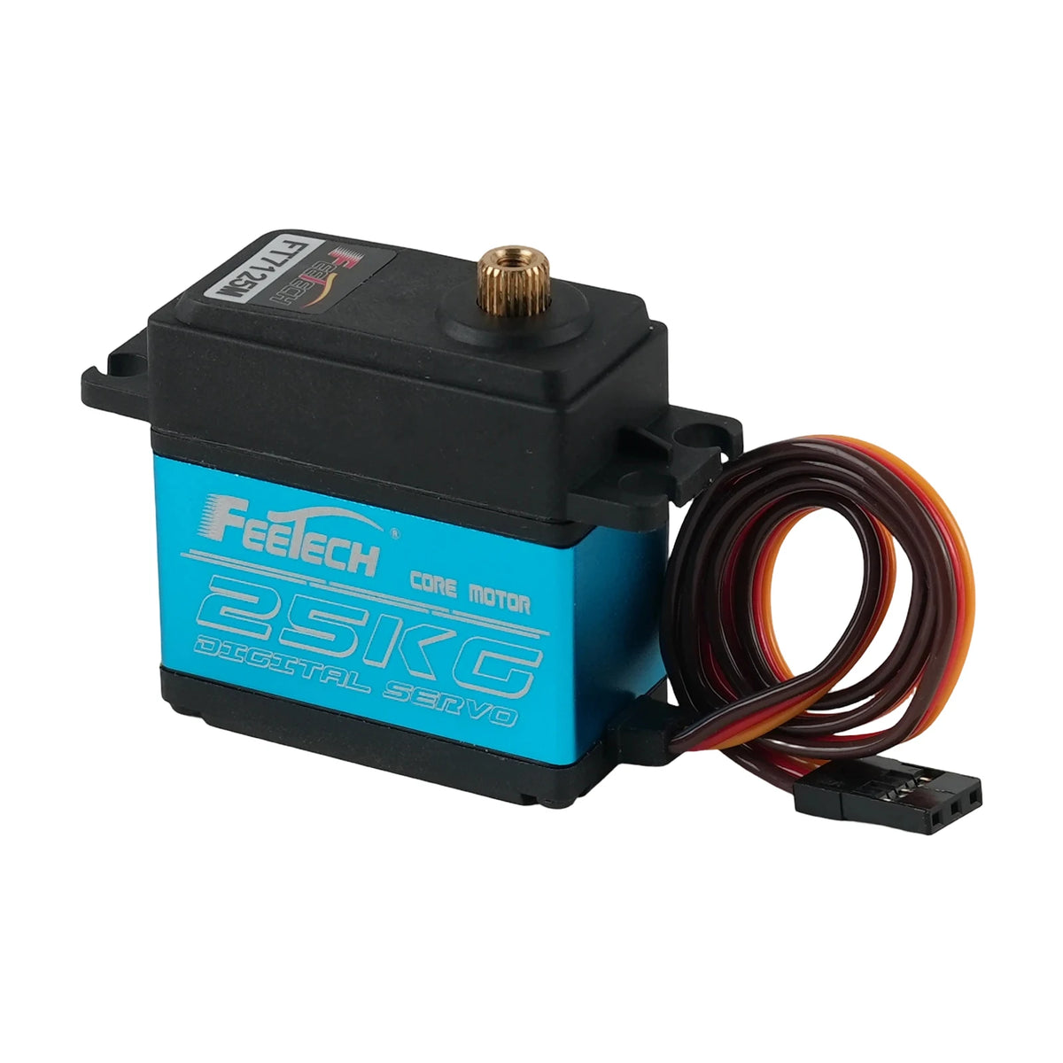 Feetech FT7125M 25kg Digital Servo Waterproof 180° Stainless Steel Metal Gear High Torque Motor for RC Baja Car Arduino DIY Boat
