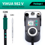 YIHUA 982-V Precision Solder Station with Fast Heating Micro Fine Tip C210 Soldering Iron Remote Control Handle