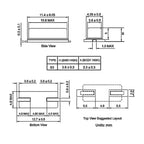 10PCS 4Mhz 6Mhz 8Mhz 12Mhz 11.0592MHZ 14.318MHZ 16MHZ 20MHz 24MHZ 25MHZ SMD Quartz Crystal Resonator Passive Oscillator HC49S