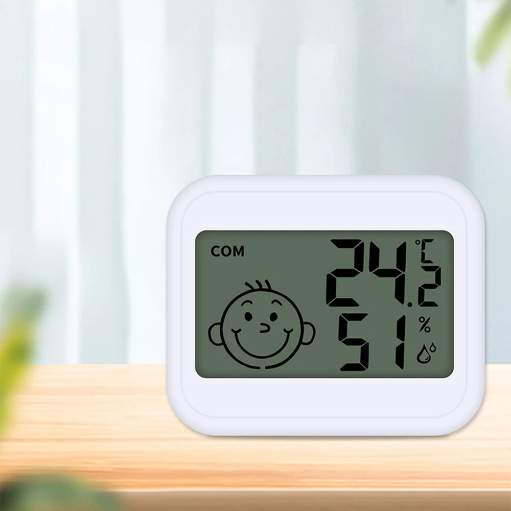 Mini LCD Digital Thermometer Hygrometer Electronic Digital Temperature and Humidity Meter Sensor Gauge Weather Station for Home