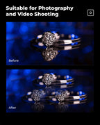 K&F CONCEPT Effects Filters Kaleidoscope Prism/Spiral Halo/Split Diopter/Motion Blur/4 6 8 Points Camera Lens Filter Photography