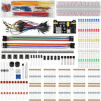 830/400/170 Points Breadboard Power Supply Kit with Jumper Wires, USB Cable, for Arduino Electronics Starter, STEM Learning, PC