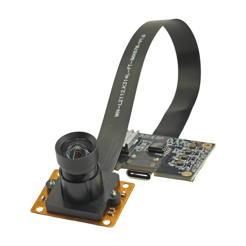 8MP IMX678 USB2.0/3.0/MIPI Camera Module, 4K 3840x2160 30FPS, 92° Wide FOV, 2D-DNR & Mic, Compatible with Windows/Android/Linux