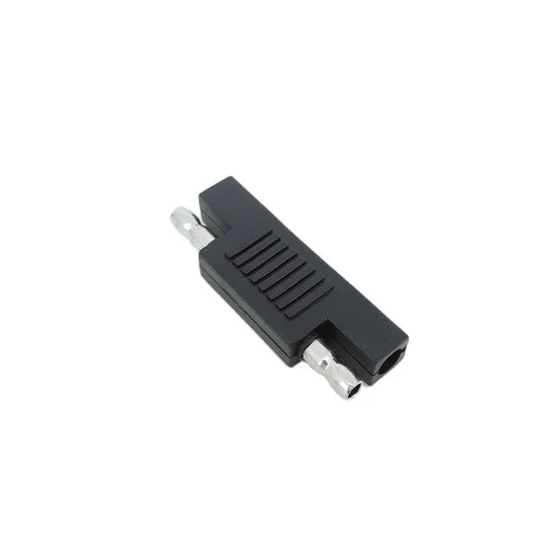 1pcs 5pcs 12/24V Solar Panel SAE male head Polarity Reverse Adapter Connector Battery Power Charger For Quick Disconnect Cable