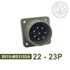 MS3102 MS3106 MS3108 Military Specification Connector 5015 MIL STD 8pin 19pin Plug&Socket 22-14 22-23 MIL-C Circular Connectors