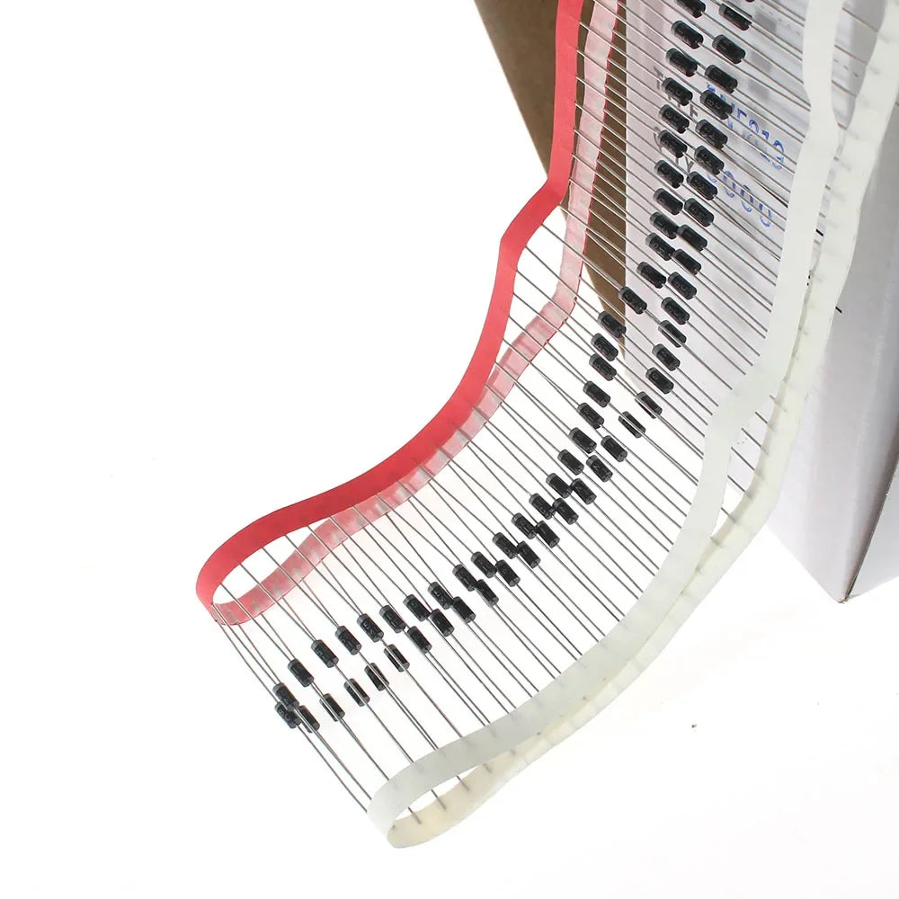 100PCS Schottky Diode DO-41 1N5819 1N5817 1A 20V-40V Electronic Components Rectifier Diode for Diy Electronic Kit