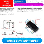 NPN PNP Transistor SOT23/S9018/MMBT4403/S9015/FMMT618TA//BZX84-C2V4/2SC1623/BAT54/A1015 Y1 04 J8 2T M6 618 D4 T3 1F A4 L6 JV3 BA