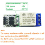 Bistable Self-locking Flip-Flop Latch Switch Board DC 5V 12V 24V Magnetic Latching Relay Module for Arduino ESP32