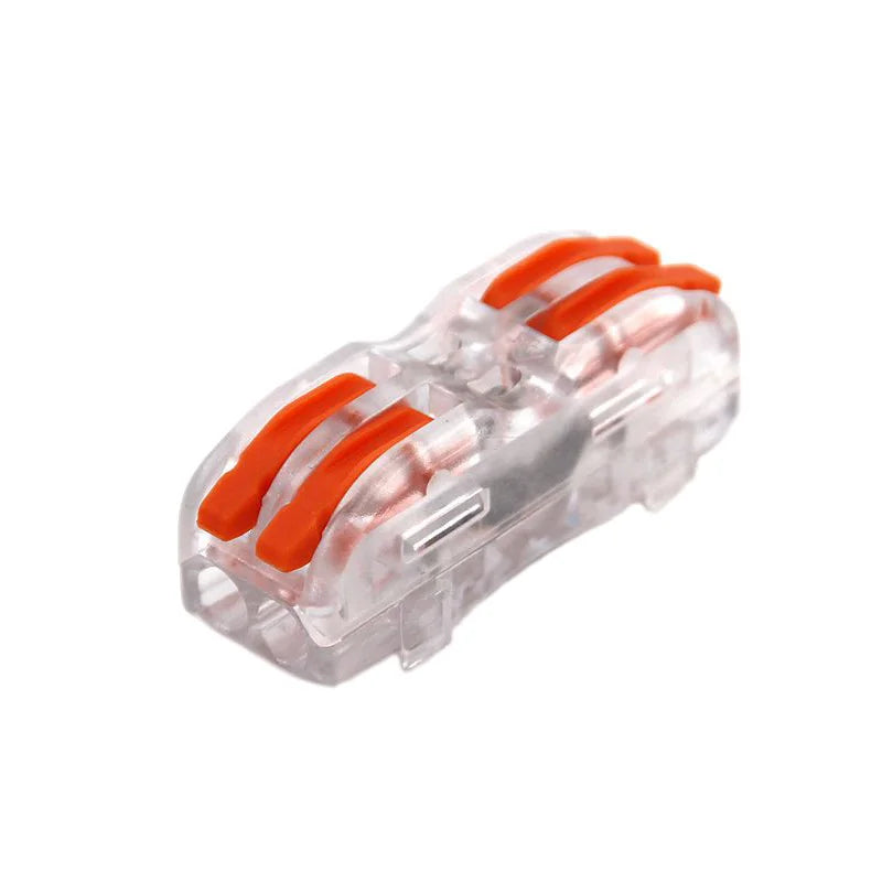 10PCS Wire Connector P421 Splicing Terminal Blocks For Electrical Cables Mini Fast Universal Wiring Connector Lamp Connectors
