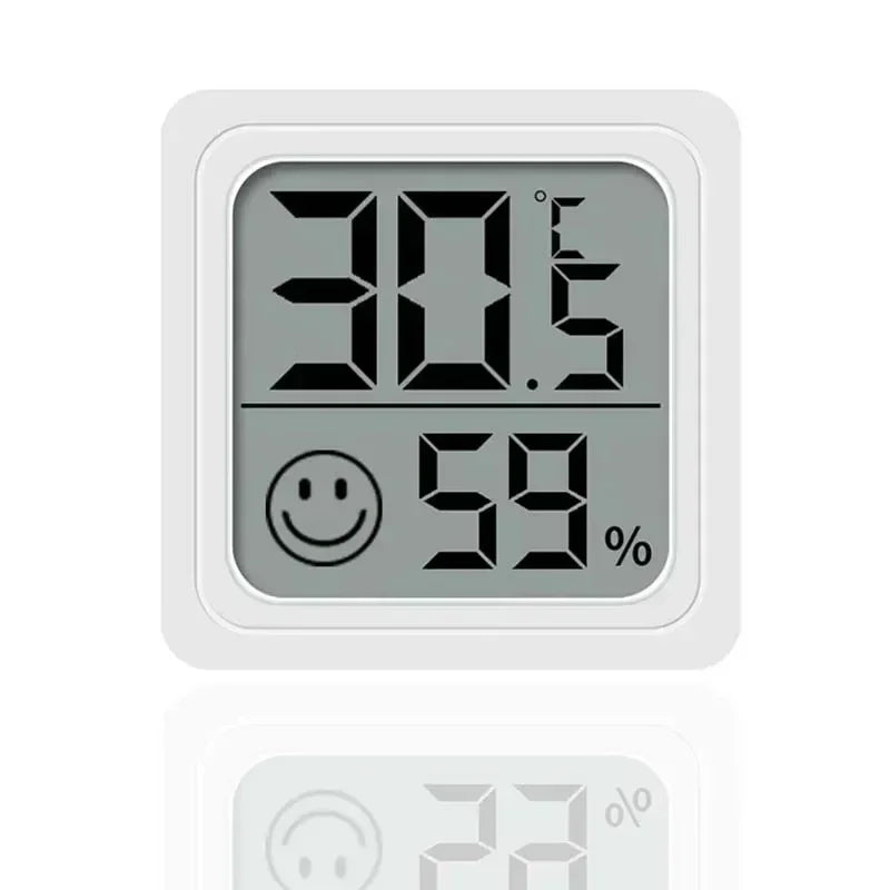 VIVO 2025 Mini Indoor LCD Digital Thermometer Hygrometer Indoor Room Temperature Humidity Meter Sensor Gauge Weather Station