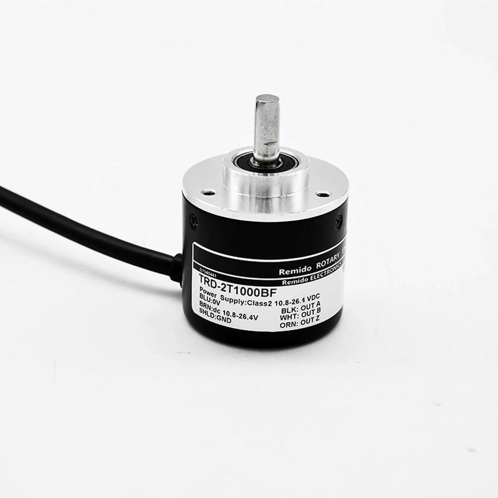 TRD-2TAF/BF/V/V1/VH Solid Shaft Incremental Encoder 100~10000 PPR Customized Rotary Encoder for PLC Control System Application