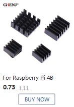 Extruded Aluminum Heatsink For High Power LED IC Chip Cooler Radiator Heat Sink Drop Ship 100*25*10mm