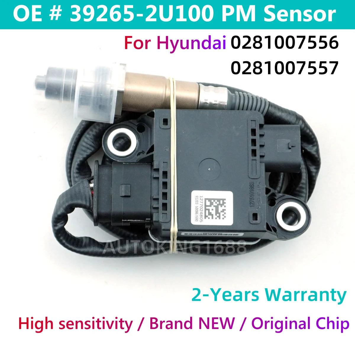 39265-2U100 392652U100 New Particulate Matter Sensor PM Sensor 0281007556 0281007557 For Hyundai KIA Ceed III CD Wagon 1.6 CRDI