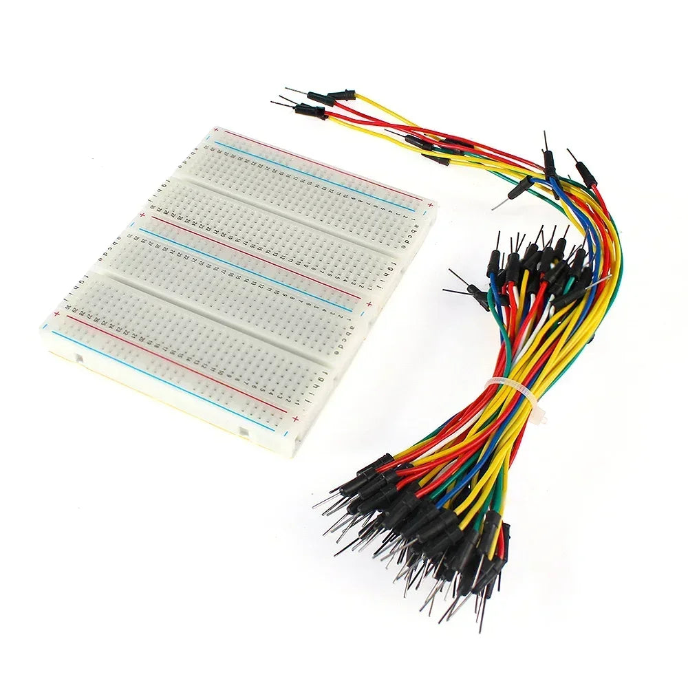 400/750/830Tie DIY PCB Breadboard Kit Jumpers 65/140pcs Wires Mini Test Protoboard for DIY Test Circuit Board Electronic Kits