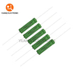 5PCS RX21 10W Wire Wound Resistance 5% 0.05 0.1 0.15 0.2 0.51 0.68 1 2 3 5.1 10 15 20 51 68 82 100 220 510 820 1K ohm Resistor