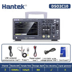 Hantek DSO2C10 DSO2C15 DSO2D10 DSO2D15 2CH Oscilloscope 100/150MHz 1GSa/s 8Mpts FFT UART I2C SPI CAN LIN 25MHz AWG D Models