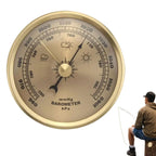 Barometric Pressure Gauge Weather Station for Garden Portable Barometer for Fishing Surfing Hiking Camping Boating Hunting