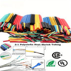 Heat Shrink Wrapping Tube Kit 2:1 Insulation Sleeves for Electrical Cables Wire Connector and DIY Projects