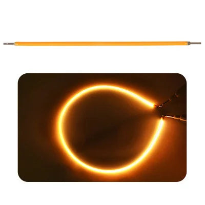 30mm~1200mm Long Flexible COB LED Filament for DIY Lamp Parts DC 3V/9V12V/24V Diode Pink Warm White Cool Red Blue Green Purple