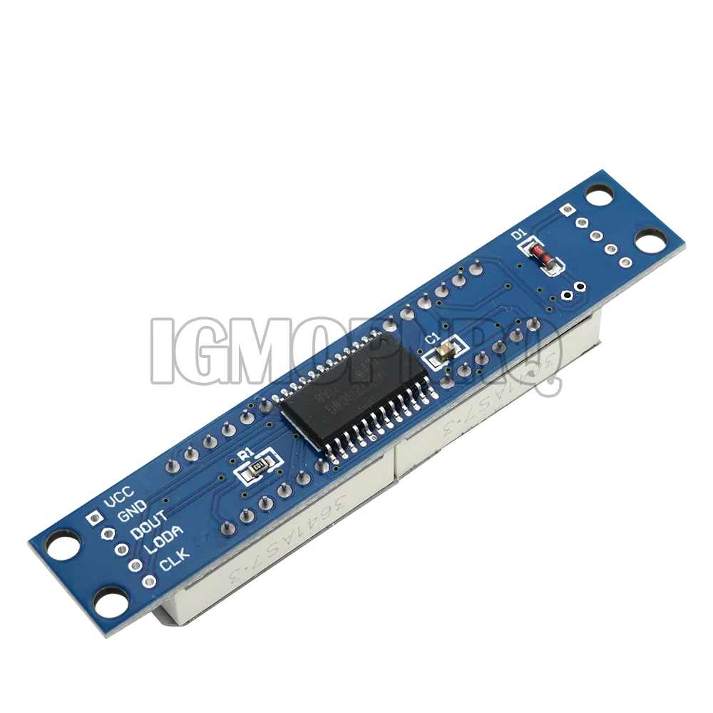 MAX7219 7-segment LED Dot Matrix 8 Digit Digital Tube Display Control Module 3.3V 5V Microcontroller Serial Driver DIYGBA