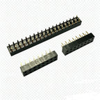 10pcs 2.54mm PH3.5 Low Short Profile Straight Double Row 2x2/3/4/5/8/10P Rohs Gold-plate PCB Female Pin Header Socket Connector