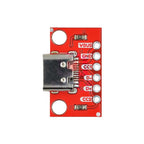 TYPE-C female connector test board, USB3.1 16P to 2.54, high-current power adapter board module