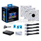 LIAN LI UNI FAN SL-INF 120 Infinity Mirror Fan RGB Case Radiator Cooler Gen.3 40 Leds L-Connect 3 120MM 140MM ARGB 5V 1/3Pcs