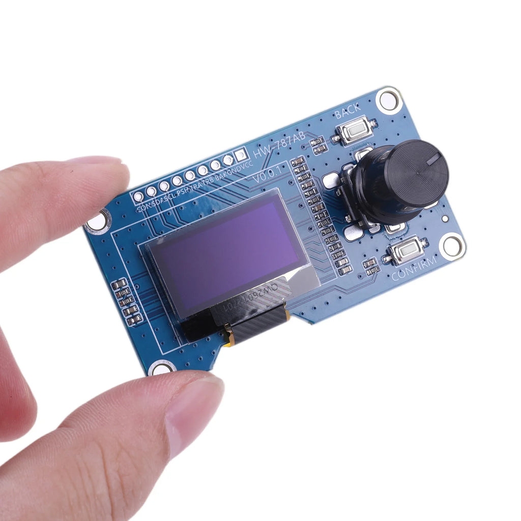 OLED Display with Rotary Encoder Module 1.3/0.96 Inch EC11 Encoder OLED Combo Board Maker Education OLED Kit for Arduino STM32