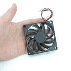8cm 8010 DC 5V 12V 24V Cooling Fan Brushless for Reprap 3D Printer Parts DC Cooler 80 x 80 x 10mm Plastic Fan 2pin