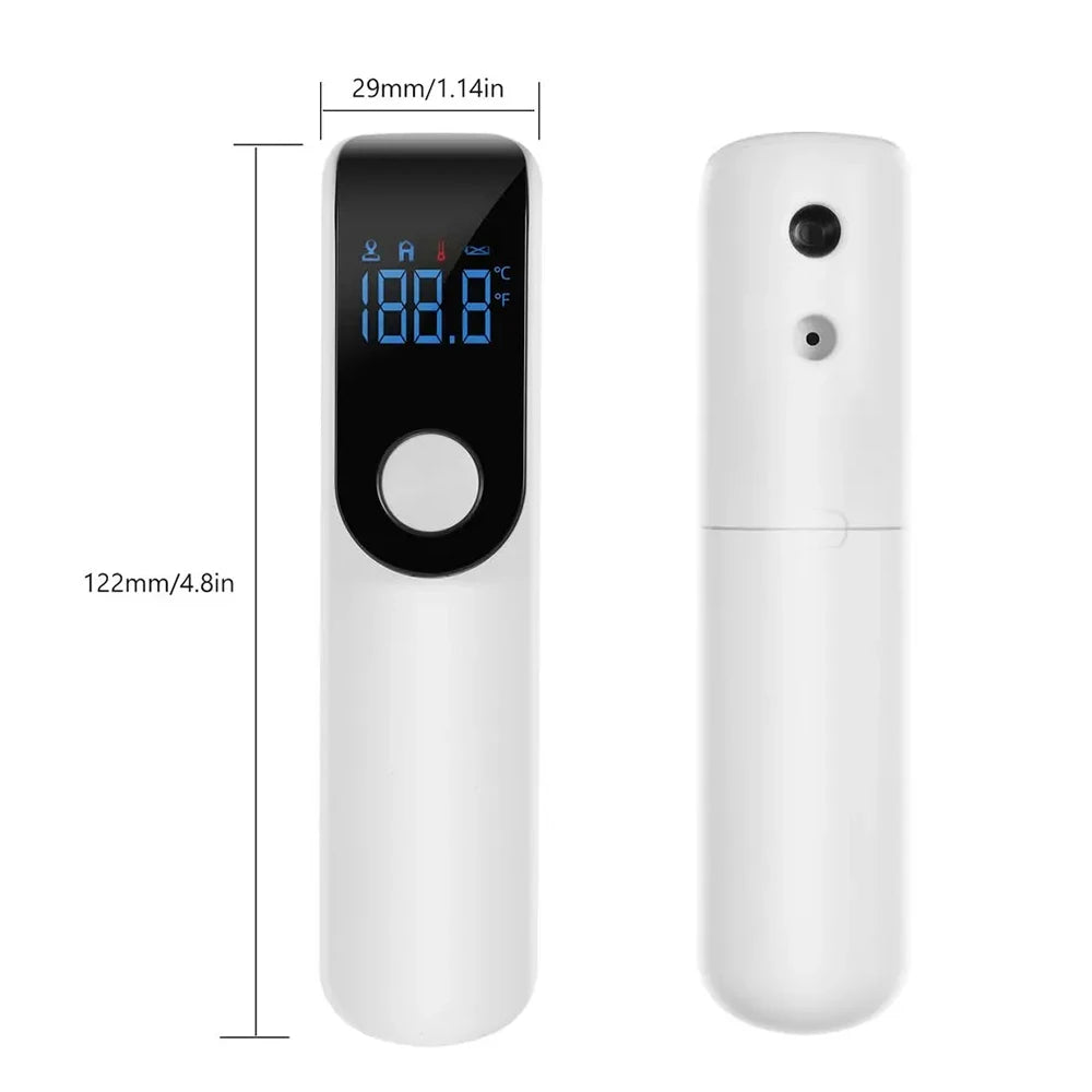 Medical Temperature Test Kit Infrared Thermometer Non-contact Forehead Thermomete or Digital Finger Blood Oxygen Oximeter LED