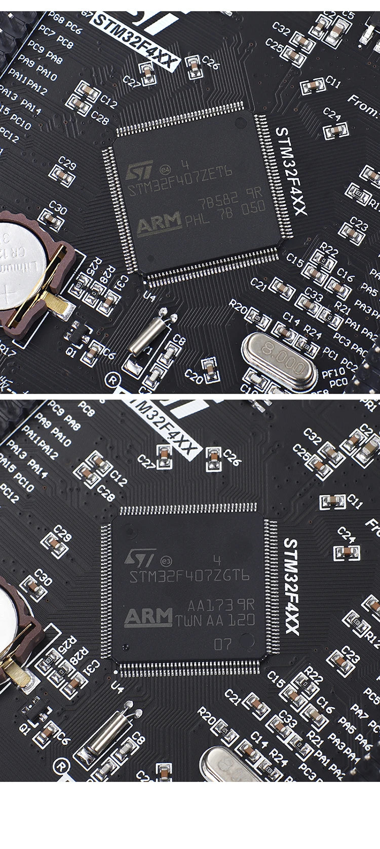 STM32F407ZGT6 STM32F407ZET6 F4 core board ARM system board learning board system board M4